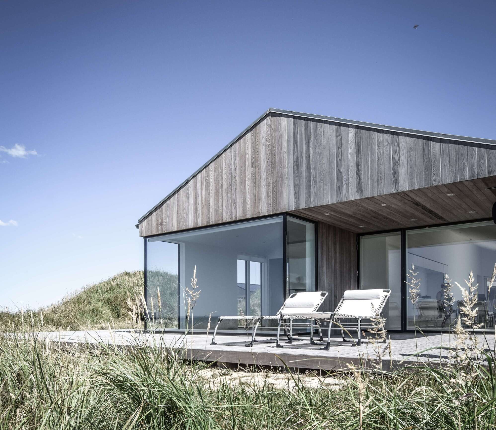 Sommerhus med alu vinduer fra KRONE